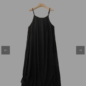 Elegant Black Cami Dress